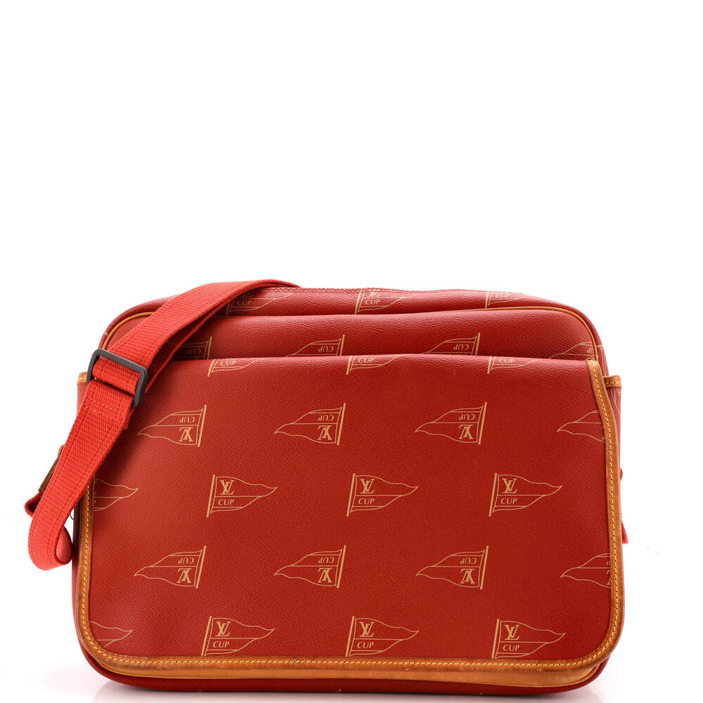 Louis Vuitton Cup Calvi Messenger Bag Coated Canvas